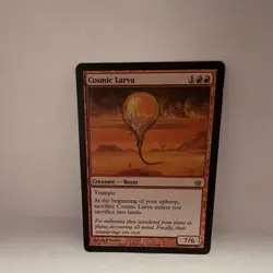 Magic: The Gathering: Cosmic Larva Creature Red Rare Fifth Dawn Card 63 - Image 1