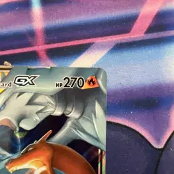 Pokemon TCG Reshiram & Charizard GX Tag Team Ultra Rare Card 20/214 NM Condition - Image 2