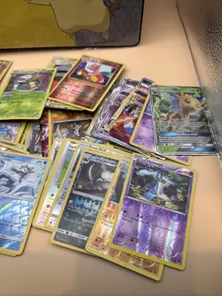 Pokemon Lot Locker Find 630 Cards In Binder 64 Loose Foil Cards 694 Cards In All - Image 4
