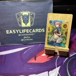 OP10-058 Rebecca SR Alt Art Royal Blood One Piece TCG English Card - Image 1