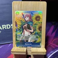 OP10-058 Rebecca SR Alt Art Royal Blood One Piece TCG English Card - Image 2