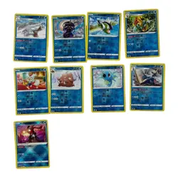 Pokemon TCG Lot - 9 Cards: Water Type Reverse Holos + Radient Greninja Rare Holo - Image 1