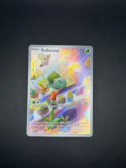 Bulbasaur 143/142 SCR Sv07 Stellar Crown Card Pokemon - Image 1