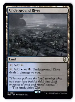 Underground River NM* Modern Horizons 3 Commander ENGLISH 0400 mtg -UnltdCards - Image 1