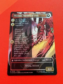 Joshua, Phoenix's Dominant (Borderless) (Surge Foil) Foil R FINAL FANTASY 542 NM - Image 2
