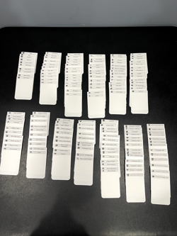 157 MAGIC THE GATHERING CARD DIVIDERS CORE, MASTERS, COMMANDER & EXPANSION SETS - Image 1