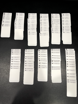 157 MAGIC THE GATHERING CARD DIVIDERS CORE, MASTERS, COMMANDER & EXPANSION SETS - Image 2