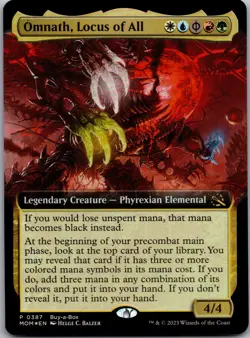 Omnath, Locus of All Foil P Buy-A-Box Promos 387 NM - Image 1