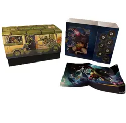 MTG x TMNT Bundle Exclusive Turtle Van Deck Storage Box & Green Spindown Die - Image 1