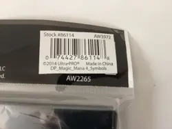 NEW Ultra Pro Magic the Gathering MTG 80 Deck Protector Sleeves - Mana 4 Symbol - Image 3