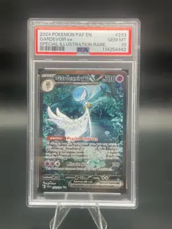 Pokemon Gardevoir ex 233/091 SV: Paldean Fates Holo SIR PSA 10 - Image 1