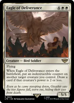 MTG Eagle of Deliverance [The Lord of the Rings: Tales of Middle-Earth] Near Min - Image 1