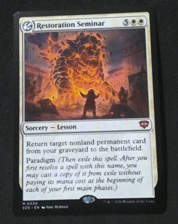 Restoration Seminar NM- MTG: Secrets of Strixhaven SOS M0030 [Regular] - Image 1