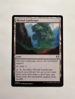Myriad Landscape - MTG Commander Masters - NM - Image 1