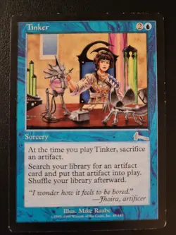 Tinker - Urza's Legacy (1999) - LP - Vintage Restricted - MTG - Image 1