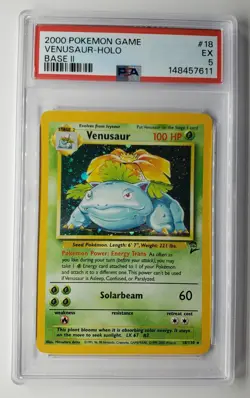 2000 POKEMON GAME BASE 2 HOLO #18 | PSA 5 - Image 1