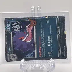 Pokemon Gengar Cosmos Holo 057/091 Trick or Trade Booster 2024 Stage 2 130 HP - Image 3