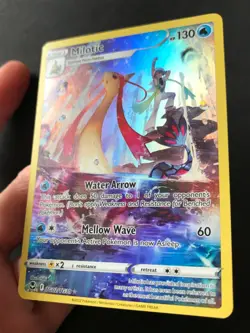 Milotic TG02/TG30 Silver Tempest Trainer Gallery FULL ART HOLO Pokemon Card NM - Image 3