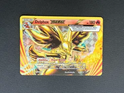 Pokemon Delphox BREAK 14/124 Ultra Rare Fates Collide Holo Full Art LP - Image 1