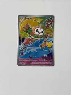 Pokemon TCG First Partner Illustration Collection Series 1 Alola Starters - Image 2