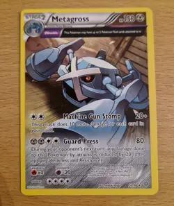 Pokemon TCG Ancient Origins Metagross Full Art Rare 50/98 - Image 1