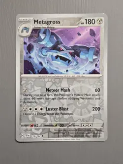 Pokemon TCG Metagross Reverse Holo Temperal Forces 115/162 - Image 1