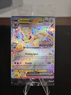 Jolteon ex Stamped #30 – Prismatic Evolutions – Sealed Pokemon Promo - Image 1