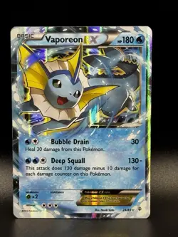 Pokemon Vaporeon EX 24/83 Generations Holo (MP) - Image 1