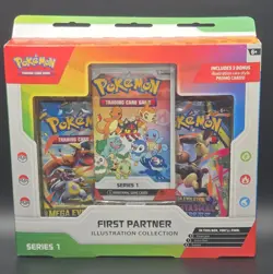 Pokemon TCG First Partner Illustration Collection Series 1 Box English - Image 1