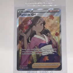 2022 Pokemon Sword & Shield Silver Tempest Furisode Girl #190/195 NM - Image 1