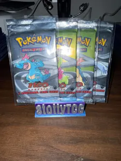 BOX FRESH - 2000 Pokemon Neo Genesis 1st Edition Booster Pack | FACTORY SEALED - Image 1