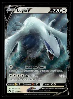 Pokemon TCG SWSH12: Silver Tempest #138/195 Lugia V - Image 1