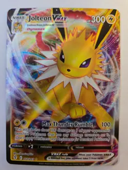 Jolteon VMAX 051/203 Holo VMAX Rare Evolving Skies NM/M Pokemon - Image 1