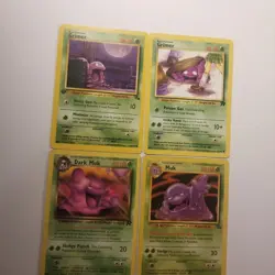 Pokemon Tcg Wotc Grimer And Muk Cards Team Rocket Fossil - Image 1