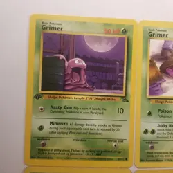 Pokemon Tcg Wotc Grimer And Muk Cards Team Rocket Fossil - Image 2