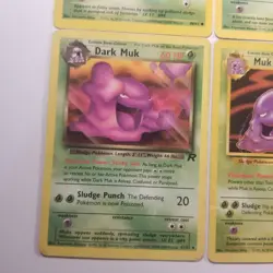 Pokemon Tcg Wotc Grimer And Muk Cards Team Rocket Fossil - Image 4