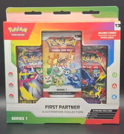 Pokemon TCG First Partner Illustration Collection Series 1 Box - Image 1