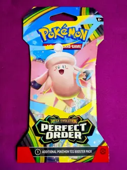 Pokemon TCG Perfect Order Single Pack Unopened - Image 1