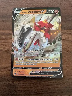 Pokemon TCG Hisuian Decidueye V Astral Radiance 083/189 Ultra Rare NM/M - Image 1