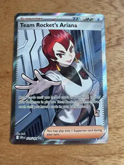 2025 Destined Rivals Team Rocket's Ariana #224/182 Ultra Rare - Image 1