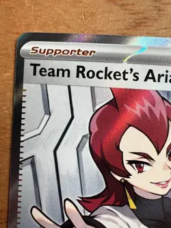 2025 Destined Rivals Team Rocket's Ariana #224/182 Ultra Rare - Image 4