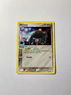 2004 POKEMON EX HIDDEN LEGENDS 44 METANG REVERSE FOIL - Image 1