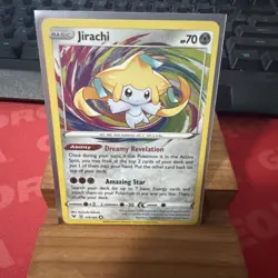 2020 Pokemon Jirachi 119/185 Amazing Rare Vivid Voltage - Image 1