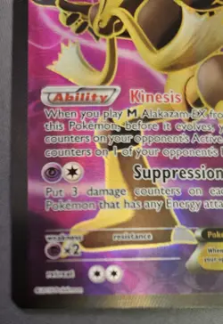 Alakazam EX (Full Art), Pokemon XY - Fates Collide, 117/124 *Make Offer* - Image 4