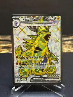 Tyranitar ex 211/197 - Obsidian Flames - Ultra Rare Full Art Holo - Pokemon TCG - Image 1