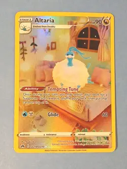 Pokemon Sword & Shield Crown Zenith Altaria GG19/GG70 Galarian Gallery - Image 1
