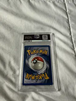 1999 POKEMON BASE SET UNLIMITED #3 CHANSEY-HOLO PSA 8 #2 - Image 2