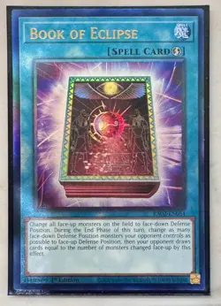 Yugioh! 1x Book of Eclipse RA02-EN054 Ultimate Rare 1st Ed NM - Image 1