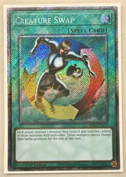 Creature Swap - RA03-EN120 - Platinum Secret Rare - 1st Edition Yugioh - Image 1