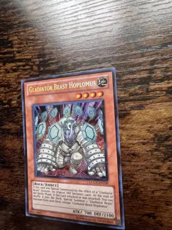 Gladiator Beast Hoplomus LCGX-EN239 Mint Secret Rare Yu-Gi-Oh! - Image 2